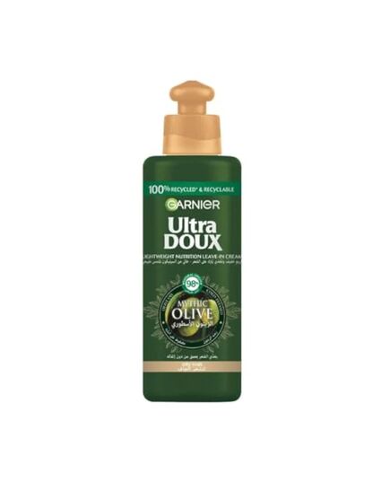 Garnier Ultra Doux Olive Mythic Leave-In Cream, 200 Ml