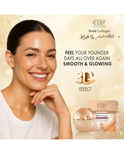 Eva Skin Clinic Anti-Ageing Gold Collagen Anti-Wrinkle Day Cream 50 ml