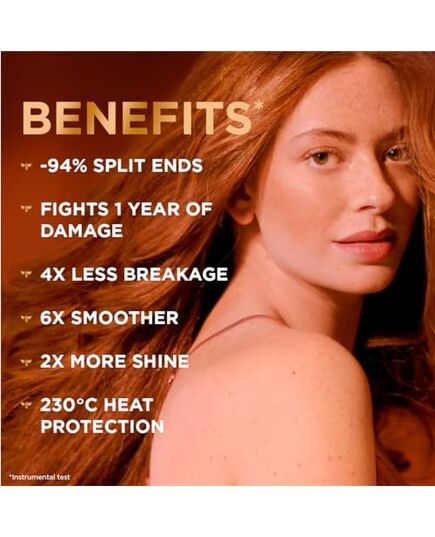 Garnier Ultra Doux Honey Treasures Repairing Serum for Damaged hair and Split ends with Heat protection 115ml