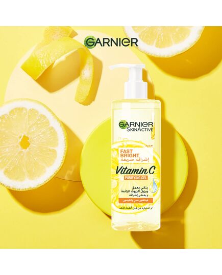 Garnier Fast Bright Vitamin C Purifying Gel Wash – 400ml Skin Care