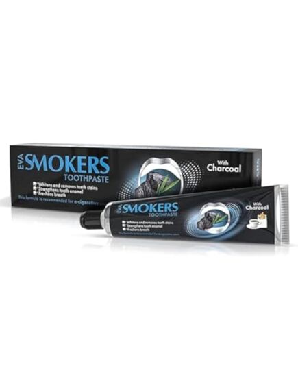 Eva Smokers Toothpaste - Charcoal - 50gm