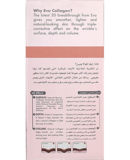 Eva Skin Clinic Anti-Ageing Collagen Fine Lines Filler for First Signs of Ageing (+30) 50 ml