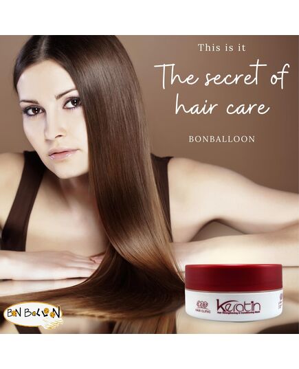 Eva E Keratin Hair Strengthening and Conditioning Mask - 200 ml