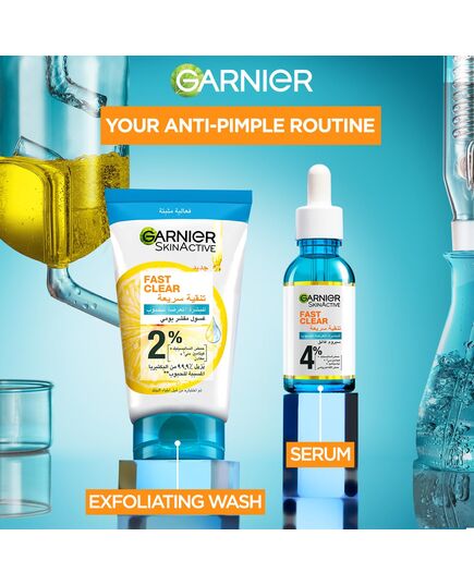 Garnier Skinactive Fast Clear Booster Face Serum, For Acne Prone Skin, With Salicylic Acid, 30ml