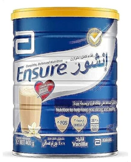 Ensure Complete and Balanced Nutrition Powder with Vanilla - 400 Grams