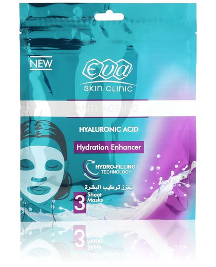 Eva Skin Clinic Hyaluronic Sheet Mask ( 3 sheets)