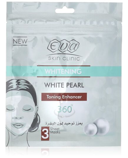 Eva skin clinic white pearl sheet mask( 3 sheet)