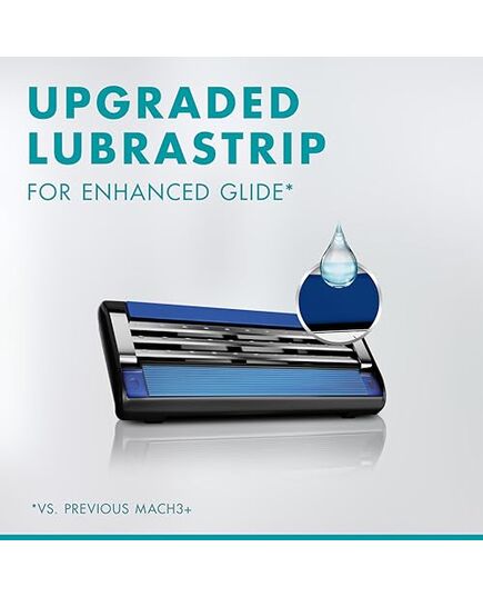 Gillette Mach3 Razor Blade Refill Cartridges for Mach 3, 8 Pieces – Packaging May Vary