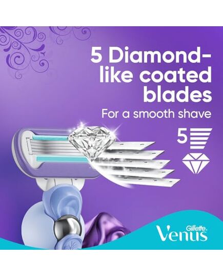 Gillette Venus Deluxe Smooth Swirl Blades x4
