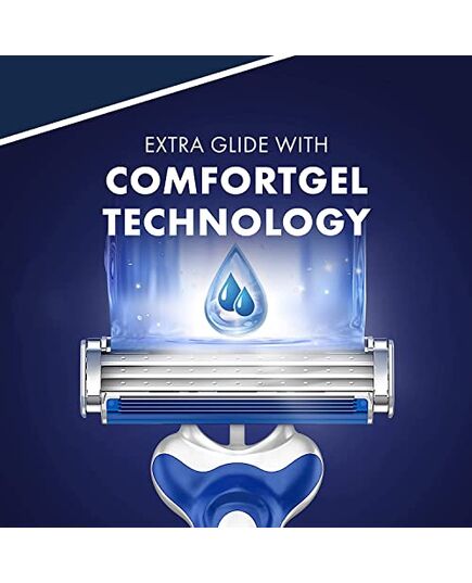 Gillette Blue3 Disposable Shaving Razor With Comfort Gel – Pack of 3