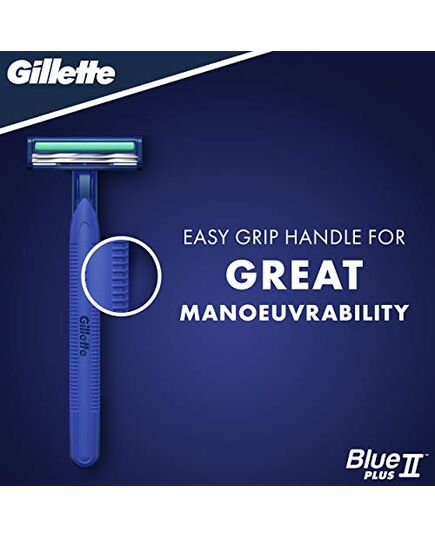 Gillette Blue II Plus Disposable Razors 10 + 2 free Razors