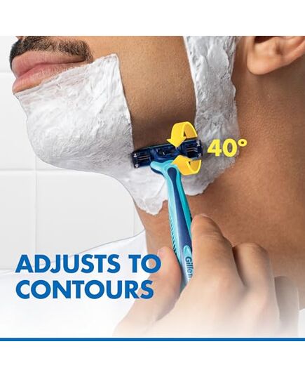 Gillette Blue3 Cool Men's Disposable Razors – 3 Razors