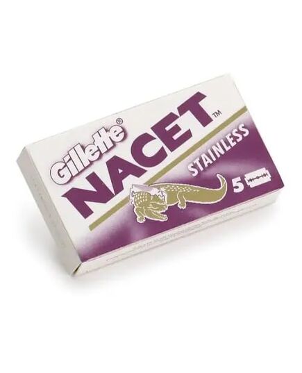 Gillette Stainless Double Edge Razor Blades (100 Pieces)