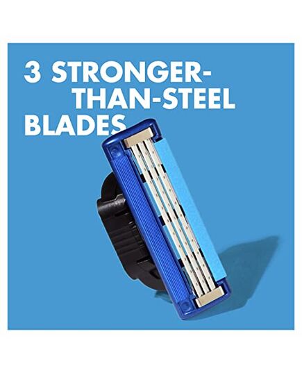 Gillette Mach3 Turbo 3D Blade refills x4 pack may vary