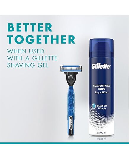 Gillette Mach3 Razor Blade Refill Cartridges for Mach 3, 8 Pieces – Packaging May Vary