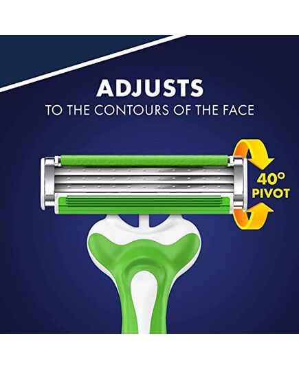 Gillette Blue 3 Sensitive Disposable Razors 3 bladed 6+2 Free Razors
