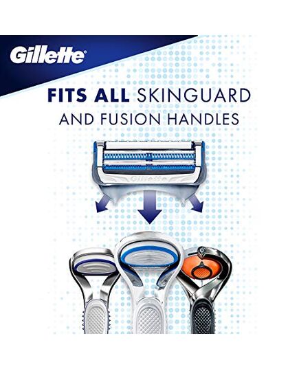 Gillette SkinGuard Sensitive Razor Handle with 2 Blade