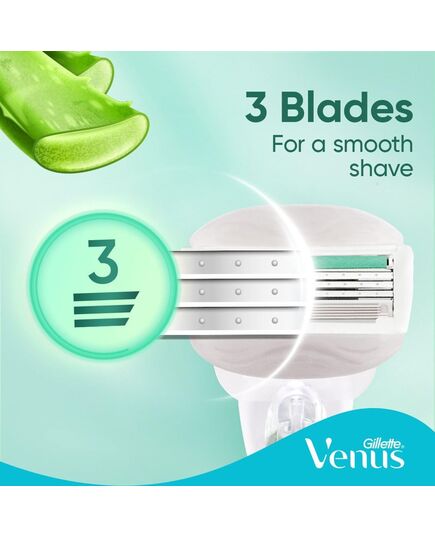 Gillette Venus Comfort Glide Sensitive Skin Disposable Women's Razor