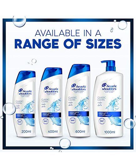 Head & Shoulders Classic Clean Anti Dandruff Shampoo, 400 ml