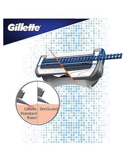 Gillette SkinGuard Sensitive Razor Handle with 2 Blade