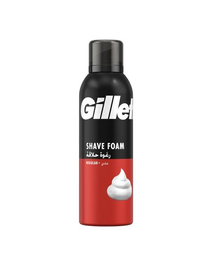 Gillette Regular Shaving Foam, 200ml