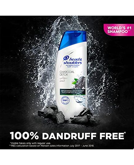 Head & Shoulders Charcoal Detox Anti-Dandruff Shampoo 600 ml