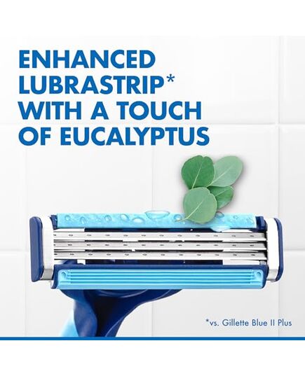 Gillette Blue3 Cool Men's Disposable Razors – 3 Razors