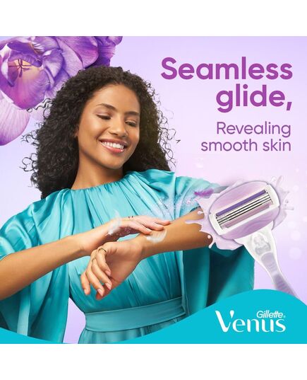 Gillette Venus ComfortGlide Breeze Blades Refills 3 Bladed, 4 Count