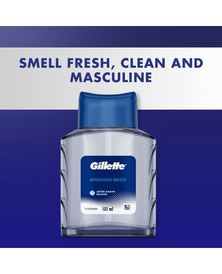 Gillette Refreshing Breeze, After Shave Splash – 100ml