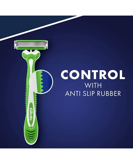 Gillette Blue 3 Sensitive Disposable Razors 3 bladed 6+2 Free Razors