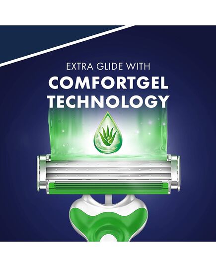 Gillette Blue 3 Sensitive Disposable Razors 3 bladed 6+2 Free Razors