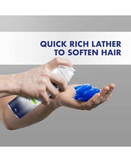 Gillette Sensitive Skin Soothing Shave Gel with Aloe Vera for Men, Anti-Irritation Formula, Dermatologist-Tested, 200ml Can – Hydrates, Protects, and Cools Skin While Shaving – 200ml