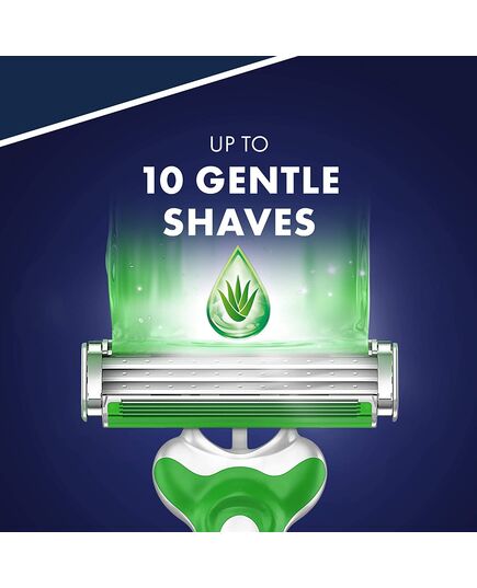 Gillette Blue 3 Sensitive Disposable Razors 3 bladed 6+2 Free Razors