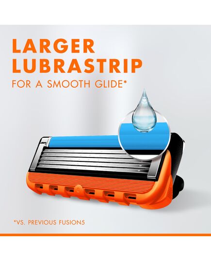 Gillette Fusion5 Men's Razor Handle With 5 Blades - SPECIAL OFFER