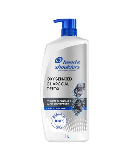 Head & Shoulders Charcoal Detox Anti-Dandruff Shampoo 1000 ml