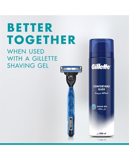 Gillette Mach3 Razor Blade Refill Cartridges for Mach 3, 8 Pieces – Packaging May Vary