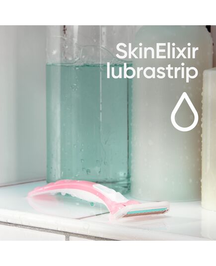 Gillette Venus Sensitive Disposable Razors, 3 count