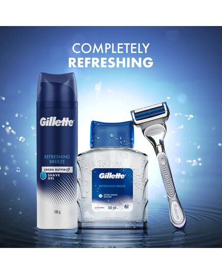 Gillette Refreshing Breeze, After Shave Splash – 100ml