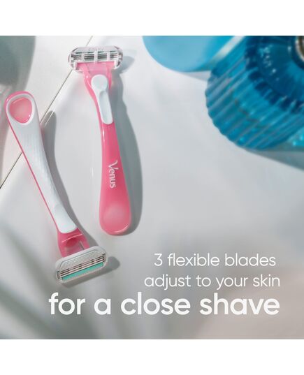 Gillette Venus Sensitive Disposable Razors, 3 count