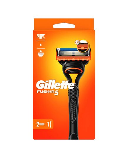 Gillette Fusion5 Men's Handle With 2 Blades
