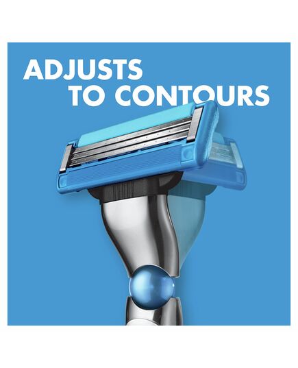 Gillette Mach3 Turbo 3D Blade refills x4 pack may vary