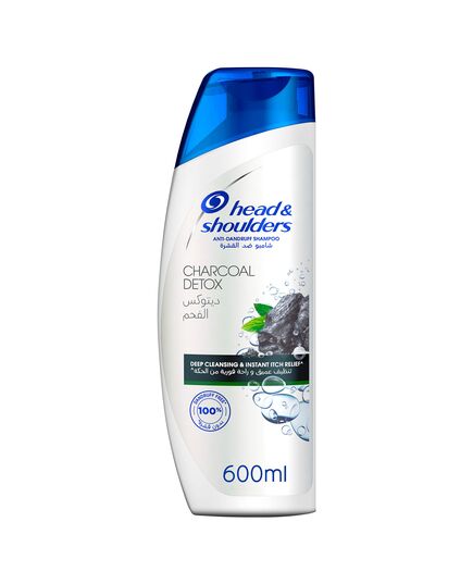 Head & Shoulders Charcoal Detox Anti-Dandruff Shampoo 600 ml