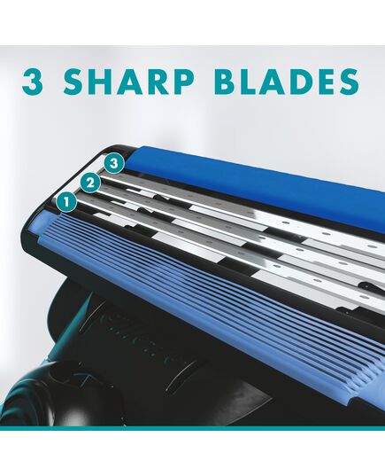 Gillette Mach3 Razor Blade Refill Cartridges for Mach 3, 8 Pieces – Packaging May Vary