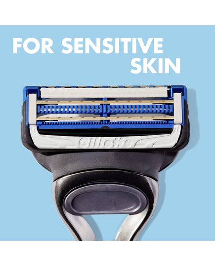 Gillette SkinGuard Sensitive Razor Refill Blades, Packaging May Vary – Pack of 4