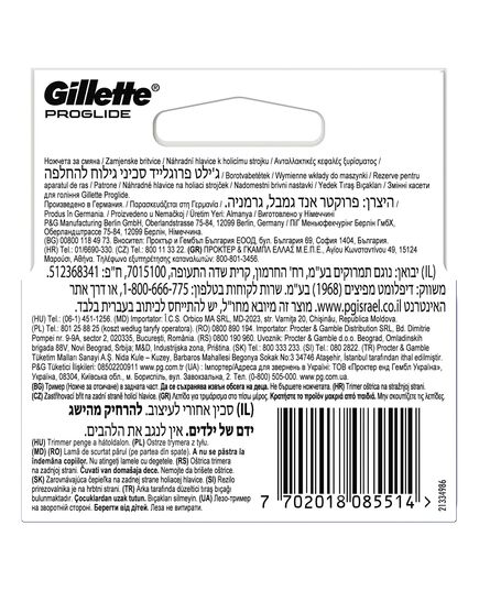 Gillette Fusion ProGlide Blades x4