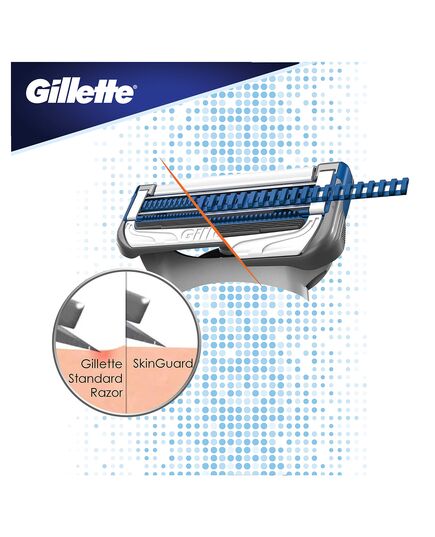 Gillette SkinGuard Sensitive Razor Handle with 2 Blade