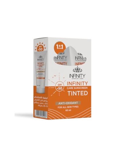 Infinity Care Sunscreen Tinted SPF50+ Buy 1 Get 1 Free