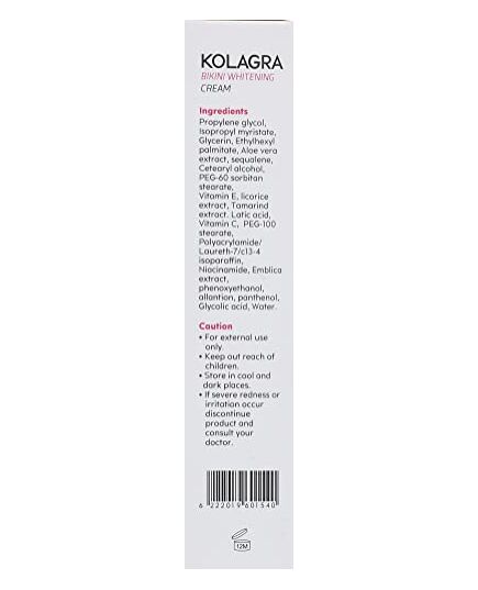 Kolagra bikini whitening cream 50 ml