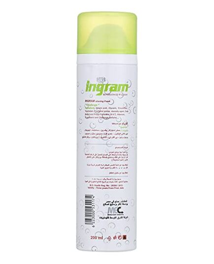 Ingram shaving foam challenge 200 ml