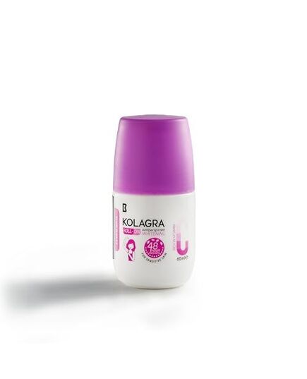 KOLAGRA Whitening Roll On 2X1- Elder Rose 60ML White